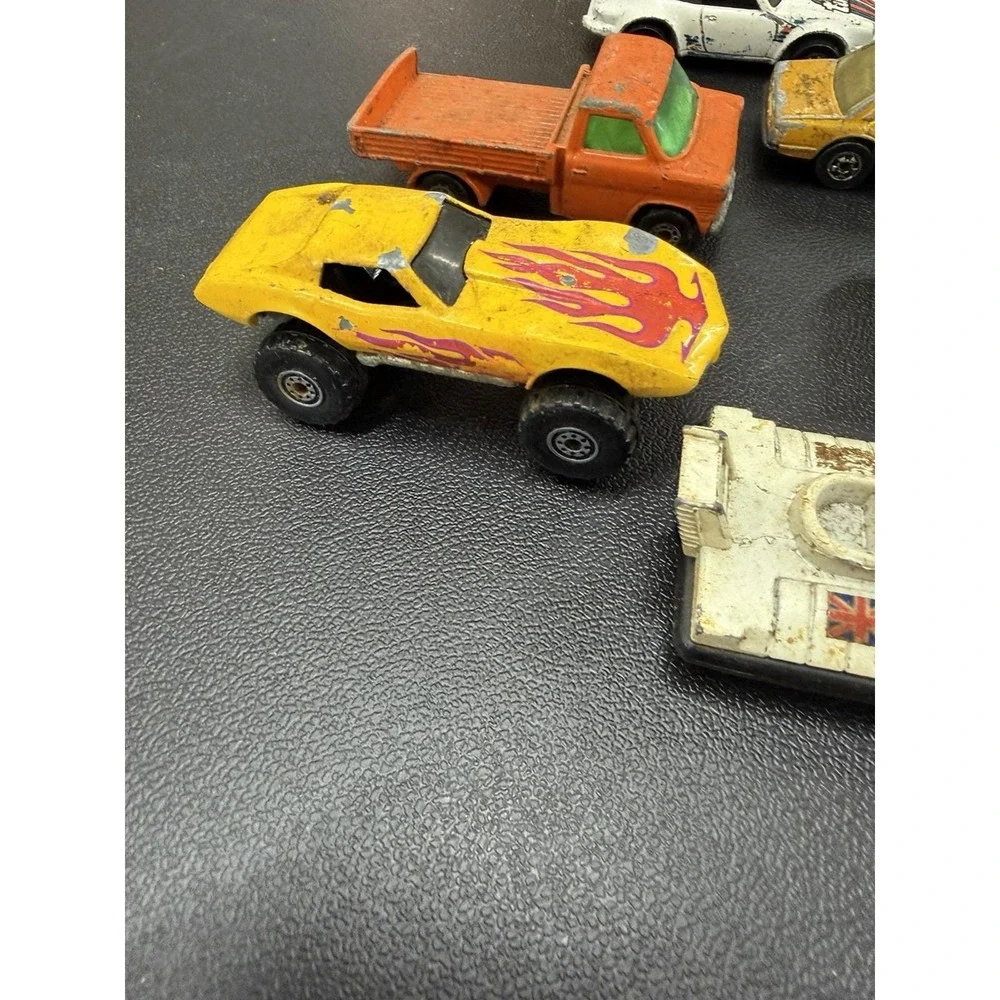 Lot of 8 1970s & 1980s Hot Wheels Matchbox Diecast Cars Trucks
